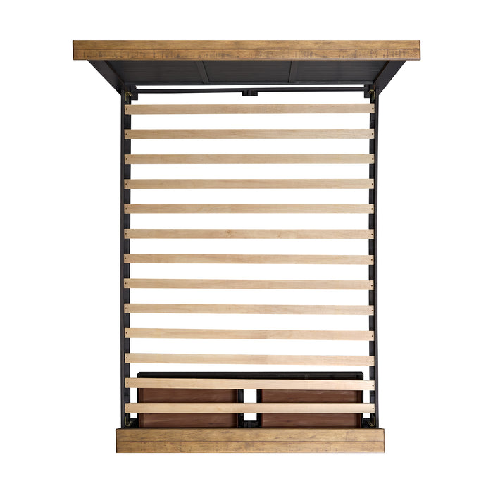 Montrose Storage Bedroom Set in Espresso & Brown - American Home Express Outlet (San Antonio, TX)