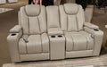 Elevate Edges Glider Reclining Loveseat with Console - American Home Express Outlet (San Antonio, TX)