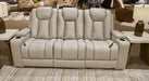 Elevate Edges Reclining Sofa with Drop Down Table - American Home Express Outlet (San Antonio, TX)