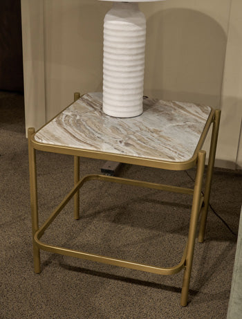 Manor Stone End Table - American Home Express Outlet (San Antonio, TX)
