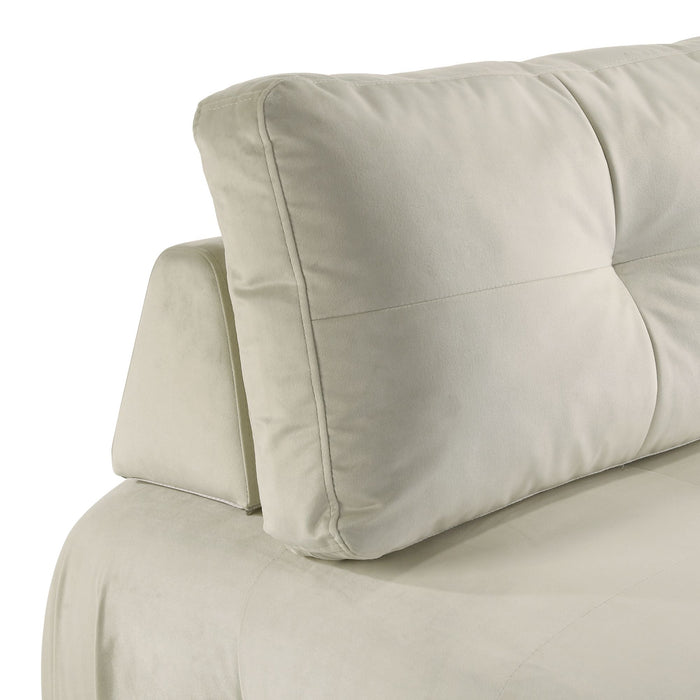 Nahla Modular Chair in Marine Cream - American Home Express Outlet (San Antonio, TX)