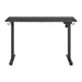 Oakland Adjustable Desk in Black - 3A Packing - American Home Express Outlet (San Antonio, TX)