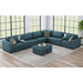Options One 9PC Living Room Set in Palmer Plus Teal - American Home Express Outlet (San Antonio, TX)