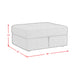 Options One Storage Ottoman in Palmer Plus Ash - American Home Express Outlet (San Antonio, TX)
