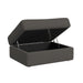 Options One Storage Ottoman in Palmer Plus Ash - American Home Express Outlet (San Antonio, TX)