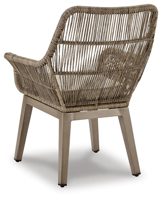 Beach Front Arm Chair with Cushion (Set of 2) - American Home Express Outlet (San Antonio, TX)