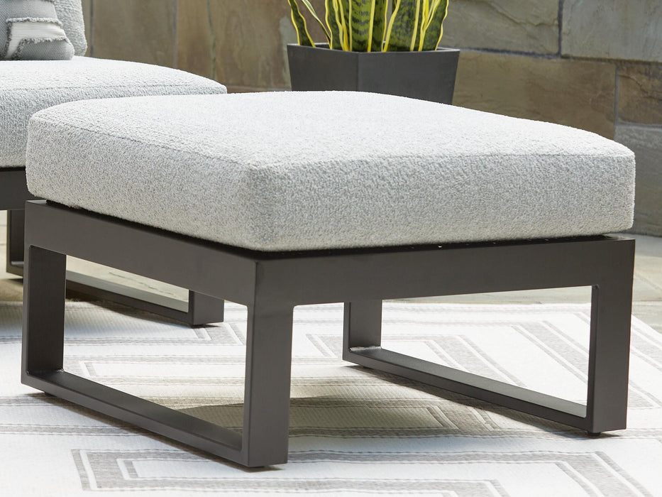 Beachloft Outdoor Ottoman with Cushion - American Home Express Outlet (San Antonio, TX)