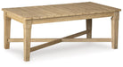 Carter Hall Outdoor Coffee Table - American Home Express Outlet (San Antonio, TX)