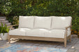 Carter Hall Outdoor Sofa with Cushion - American Home Express Outlet (San Antonio, TX)