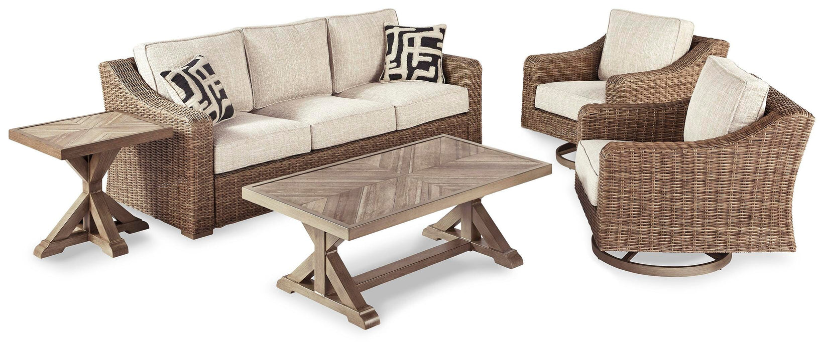 Beachcroft Outdoor Seating Set - American Home Express Outlet (San Antonio, TX)