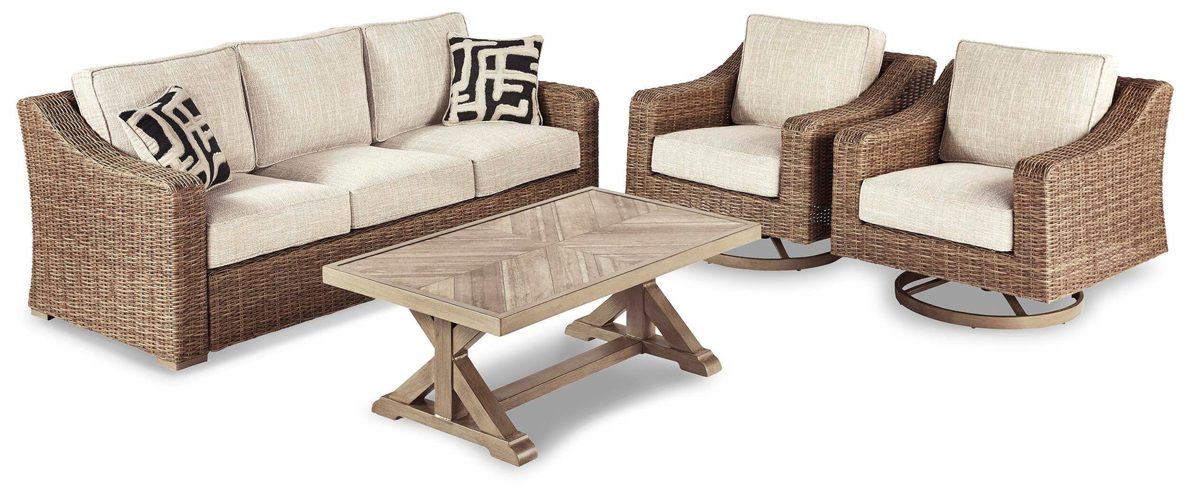 Beachcroft Outdoor Conversation Set - American Home Express Outlet (San Antonio, TX)