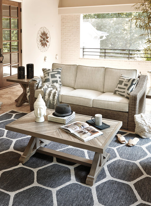 Beachcroft Beachcroft Nuvella Sofa with Coffee and End Table - American Home Express Outlet (San Antonio, TX)