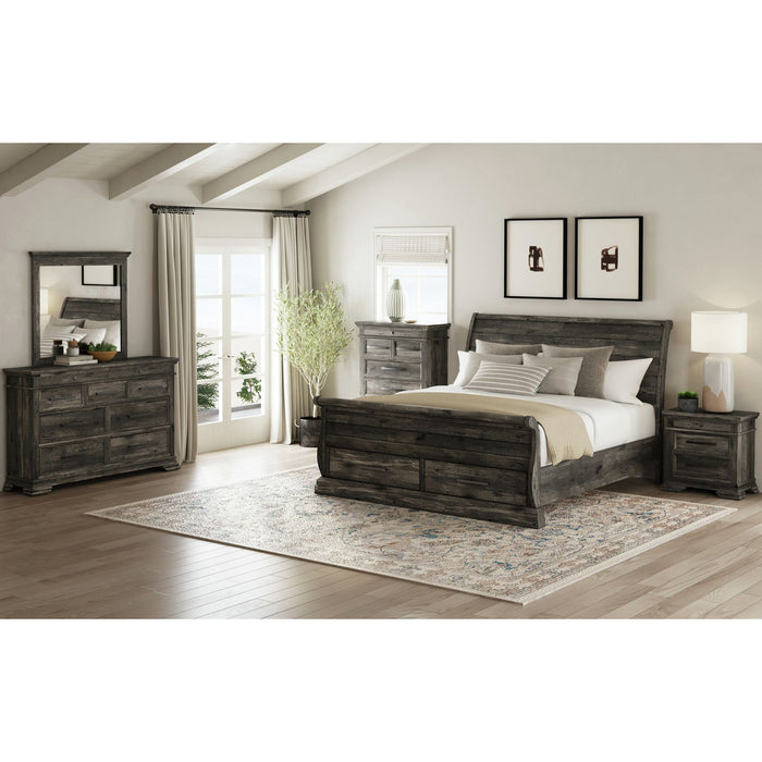Park Ridge Sleigh Storage Bed - American Home Express Outlet (San Antonio, TX)