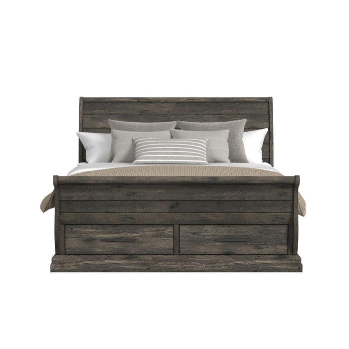 Park Ridge Sleigh Storage Bed - American Home Express Outlet (San Antonio, TX)