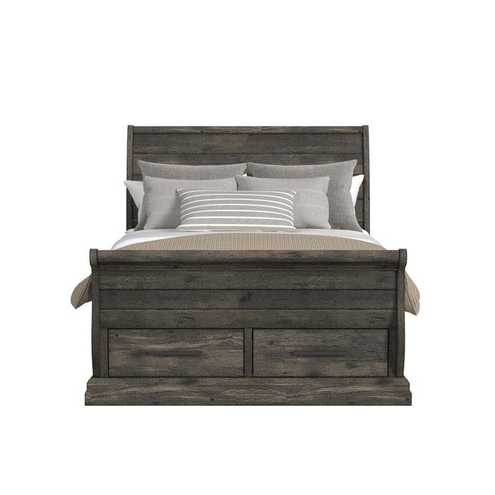 Park Ridge Sleigh Storage Bed - American Home Express Outlet (San Antonio, TX)