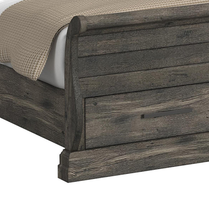 Park Ridge Sleigh Storage Bed - American Home Express Outlet (San Antonio, TX)