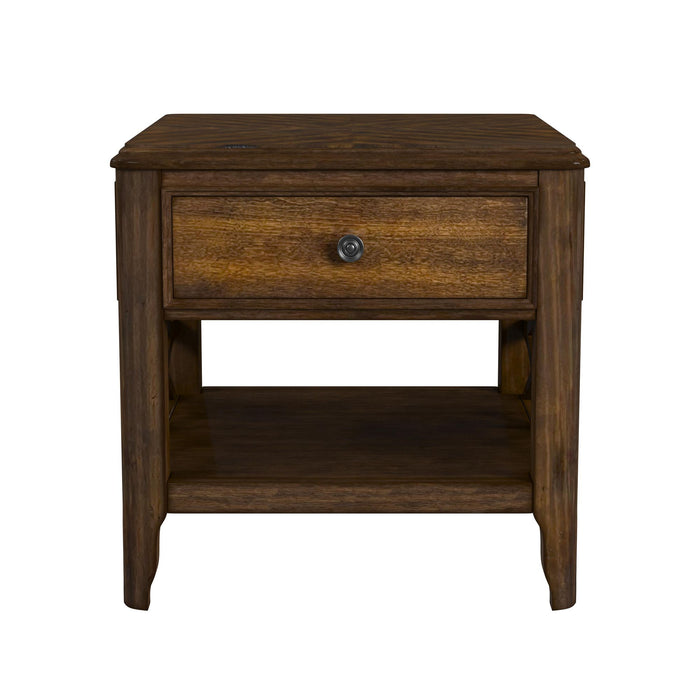 Phillipe End Table in Cherry - American Home Express Outlet (San Antonio, TX)