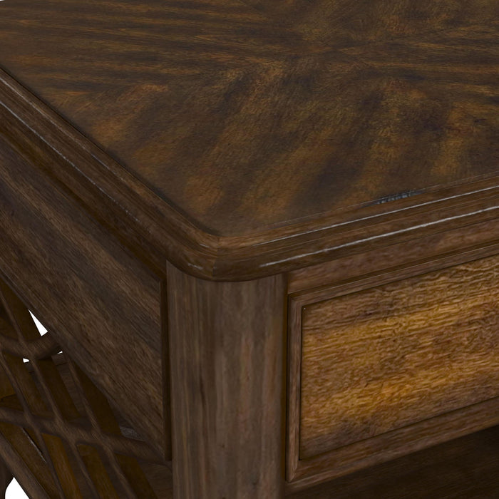 Phillipe End Table in Cherry - American Home Express Outlet (San Antonio, TX)