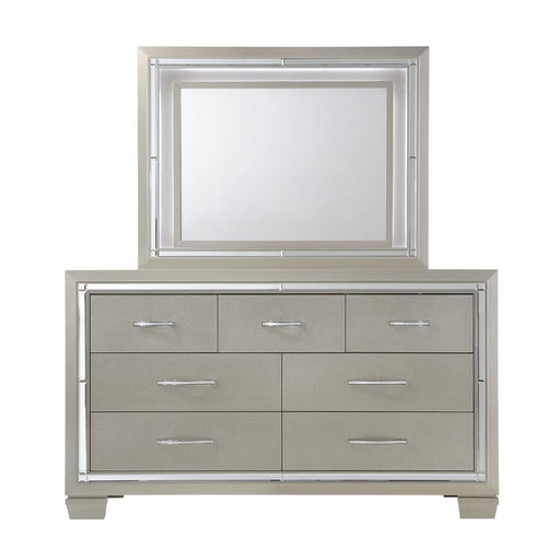 Platinum Dresser&Mirror Set - American Home Express Outlet (San Antonio, TX)
