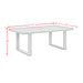 Playa Dining Table - Dark Grey - American Home Express Outlet (San Antonio, TX)