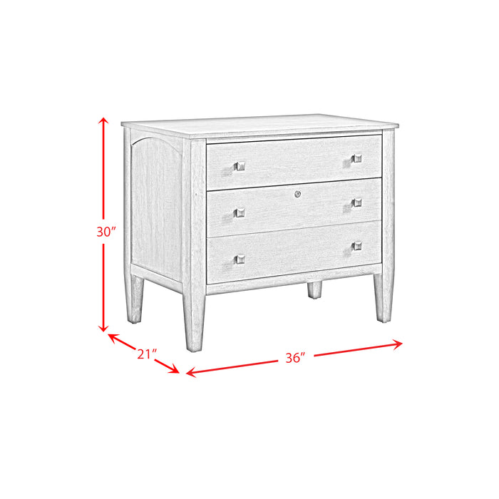 Portico File Cabinet in Brown Oak - American Home Express Outlet (San Antonio, TX)