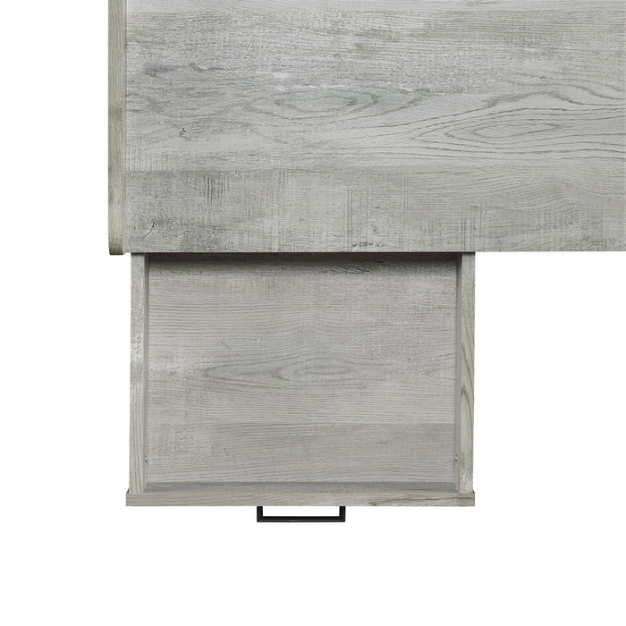Preston Desk - Grey - American Home Express Outlet (San Antonio, TX)