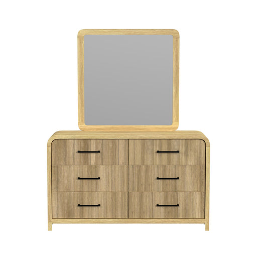 Ridgemont Dresser and Mirror Set in Natural - American Home Express Outlet (San Antonio, TX)