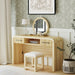 Ridgemont Dressing Table in Natural - American Home Express Outlet (San Antonio, TX)