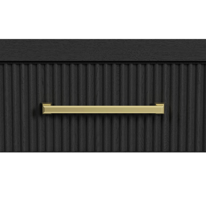 Ridgemont End Table with USB in Black with Grain - American Home Express Outlet (San Antonio, TX)