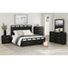 Ridgemont Storage Bed in Black with Grain - American Home Express Outlet (San Antonio, TX)