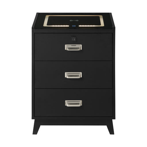 Rio Nightstand with Electronic Features - American Home Express Outlet (San Antonio, TX)
