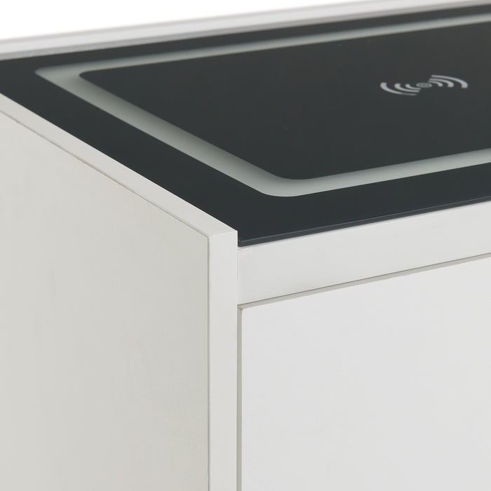 Rio Nightstand with Electronic Features - American Home Express Outlet (San Antonio, TX)