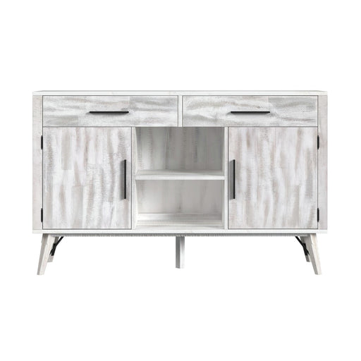 Rogen Rustic Buffet in Rustic White - American Home Express Outlet (San Antonio, TX)