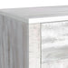 Rogen Rustic Buffet & Hutch with LED in Rustic White - American Home Express Outlet (San Antonio, TX)