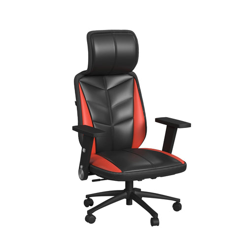 Rollins Gaming Chair with LED and Speaker in Black and Red - 3A Packing - American Home Express Outlet (San Antonio, TX)