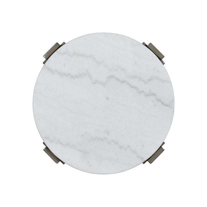 Rosamel Round End Table in Ash Brown - American Home Express Outlet (San Antonio, TX)