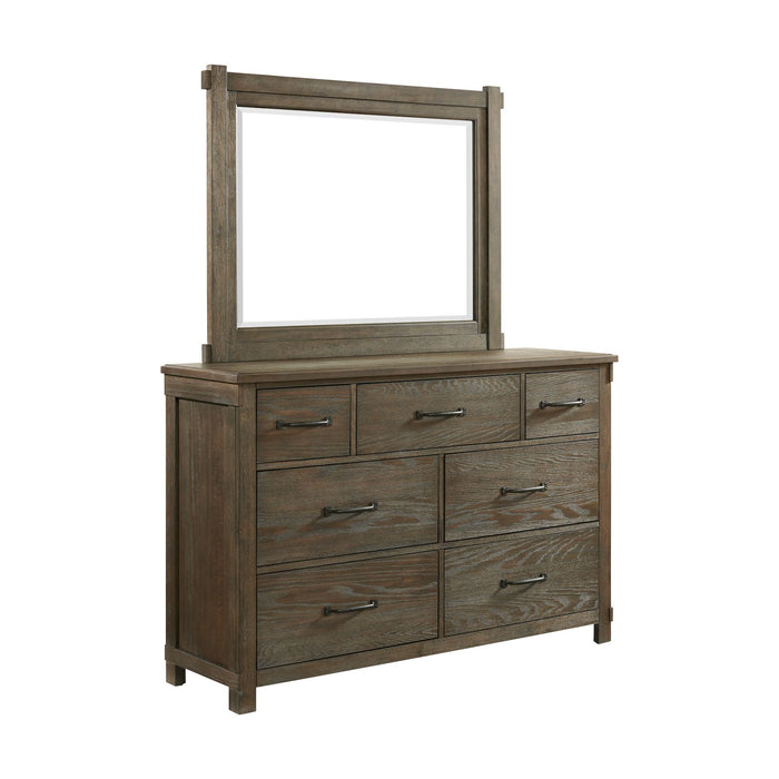 Scott 7-Drawer Dresser with Mirror Set - American Home Express Outlet (San Antonio, TX)