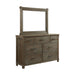 Scott 7-Drawer Dresser with Mirror Set - American Home Express Outlet (San Antonio, TX)