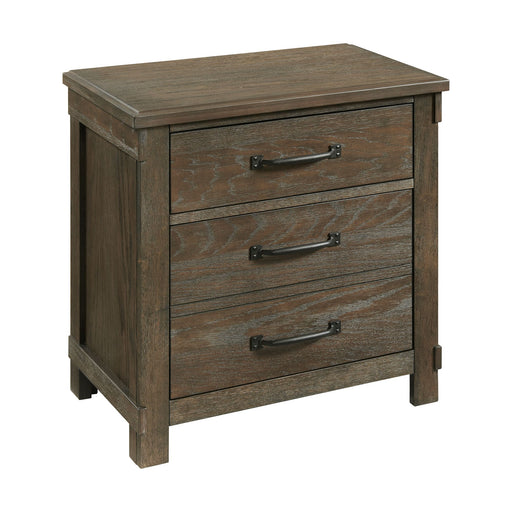 Scott Nightstand W/USB Dark Finish - American Home Express Outlet (San Antonio, TX)