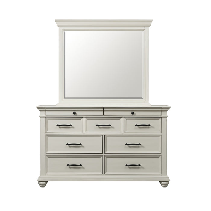Slater 9-Drawer Dresser with Mirror - American Home Express Outlet (San Antonio, TX)