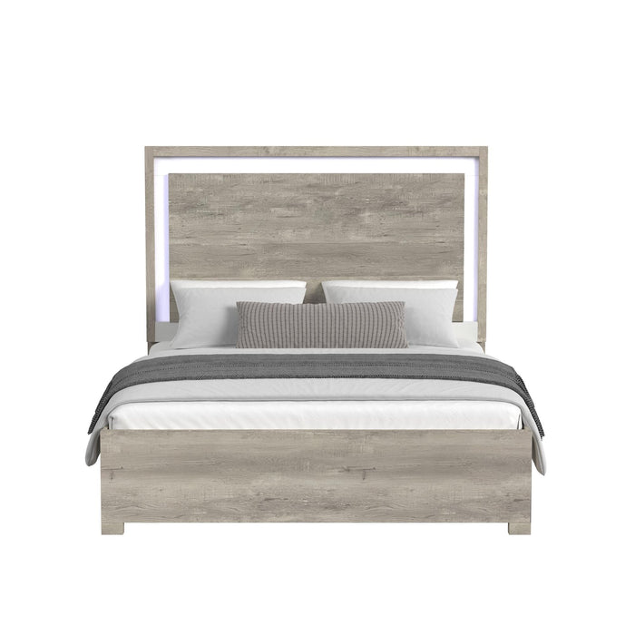 San Matteo Bed with LED - American Home Express Outlet (San Antonio, TX)