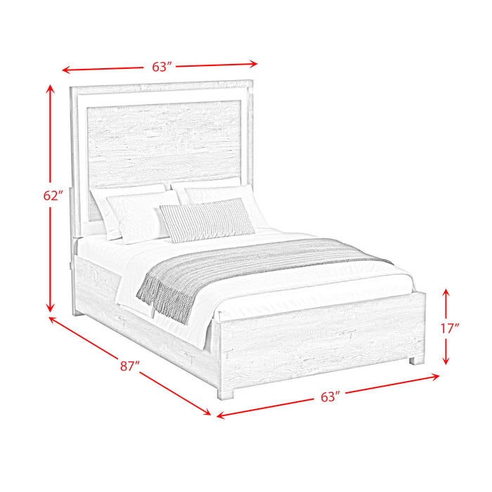 San Matteo Bed with LED - American Home Express Outlet (San Antonio, TX)