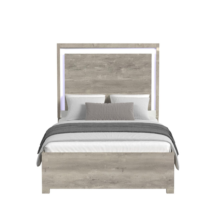 San Matteo Bed with LED - American Home Express Outlet (San Antonio, TX)