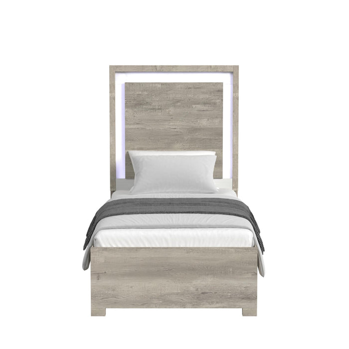 San Matteo Bed with LED - American Home Express Outlet (San Antonio, TX)