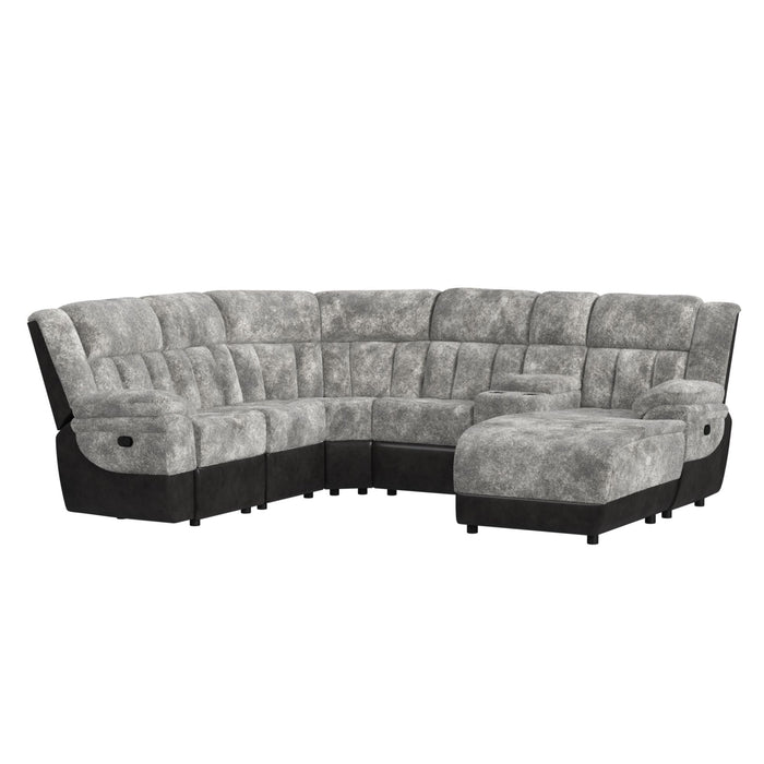 Santorini Console in Dillon/Shire Grey - American Home Express Outlet (San Antonio, TX)