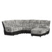 Santorini Console in Dillon/Shire Grey - American Home Express Outlet (San Antonio, TX)