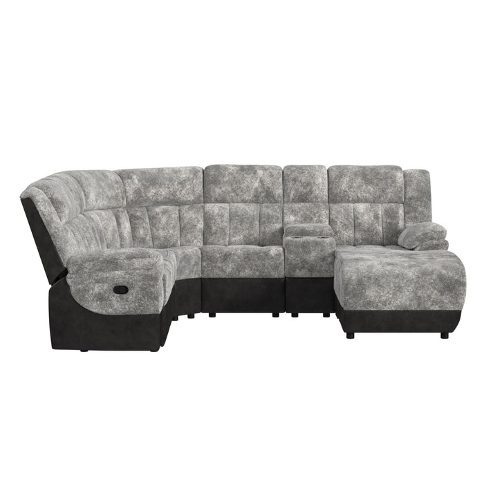 Santorini Console in Dillon/Shire Grey - American Home Express Outlet (San Antonio, TX)