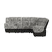 Santorini Console in Dillon/Shire Grey - American Home Express Outlet (San Antonio, TX)