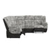 Santorini RHF Power Motion Recliner in Dillon/Shire Grey - American Home Express Outlet (San Antonio, TX)