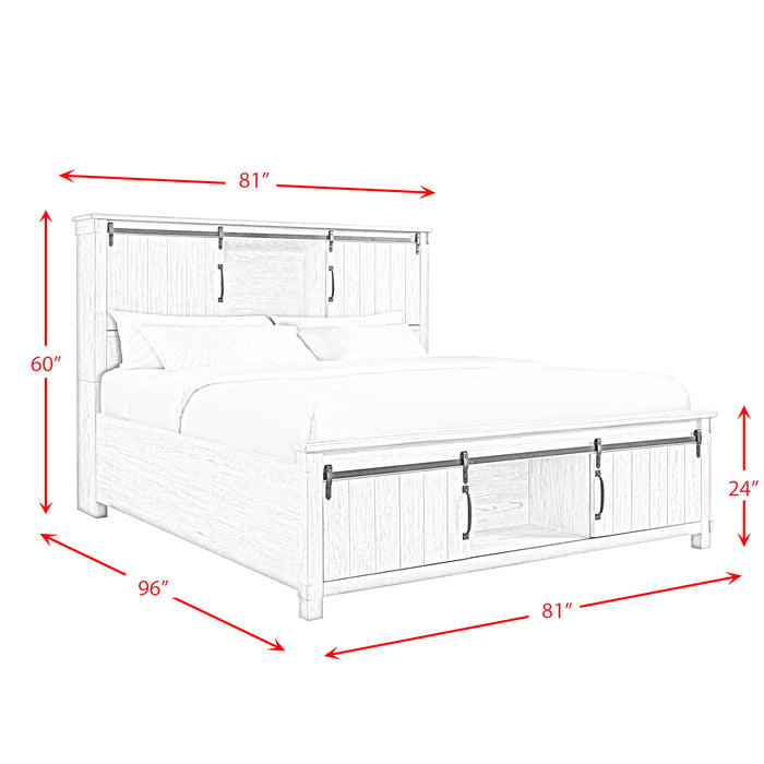 Scott Platform Storage Bed - American Home Express Outlet (San Antonio, TX)